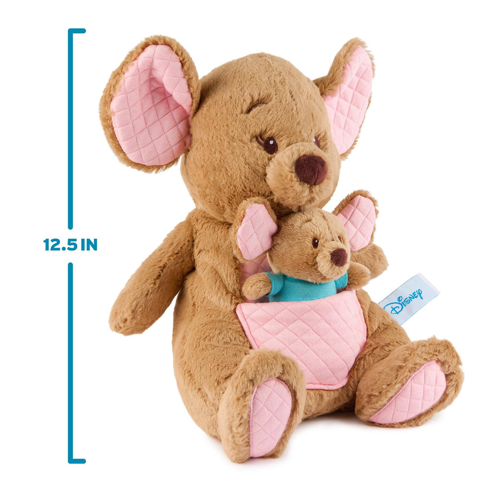 Disney Oh So Snuggly Kanga & Roo, 12.5"