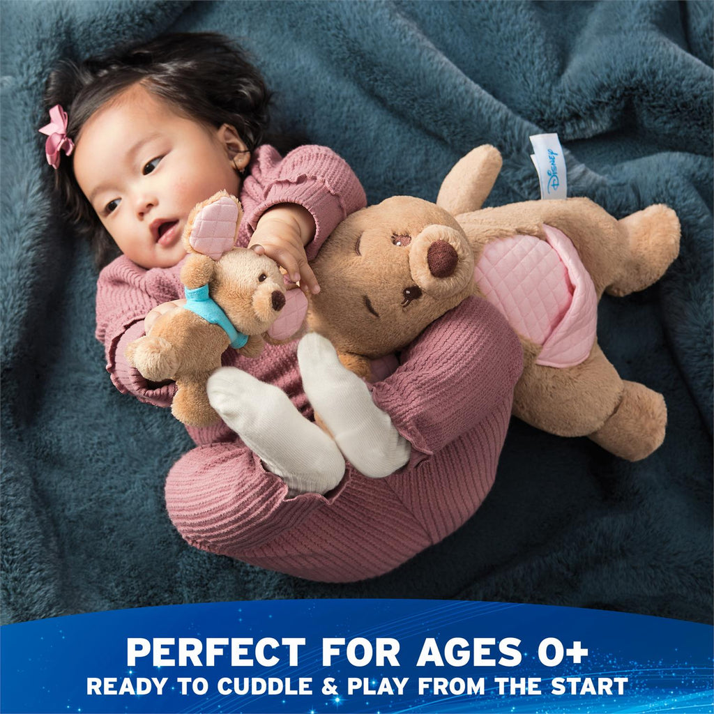 Disney Oh So Snuggly Kanga & Roo, 12.5"