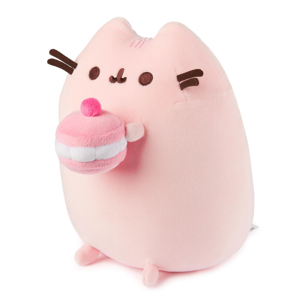 Pusheen Cherry Macaron Squisheen, 9.5"