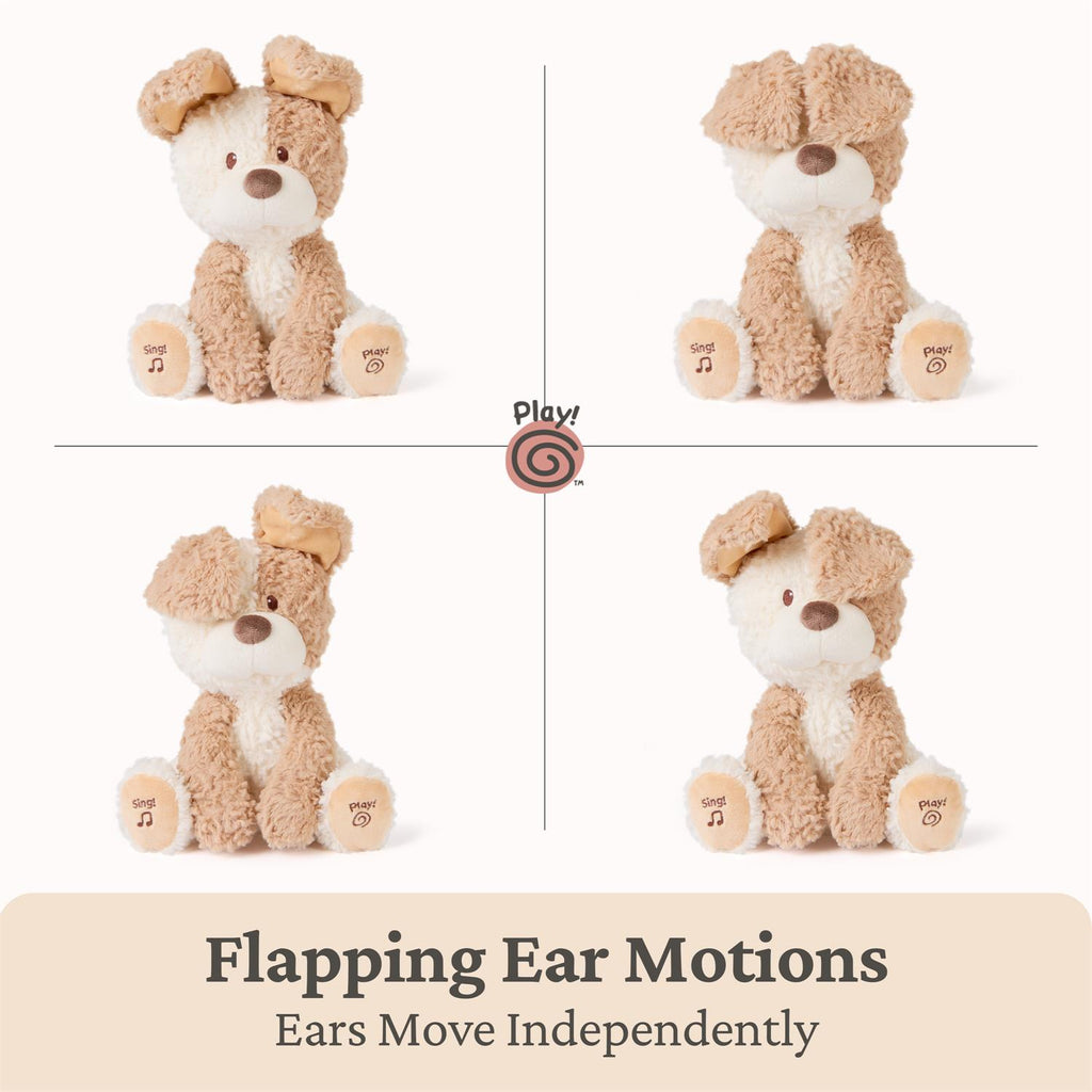Animated Peeki the Puppy, 12"