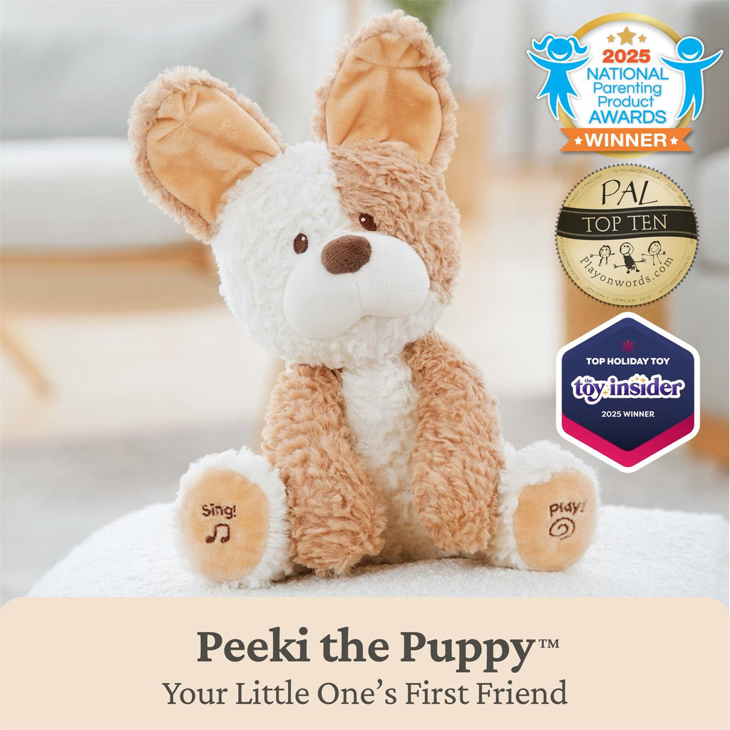 Animated Peeki the Puppy, 12"