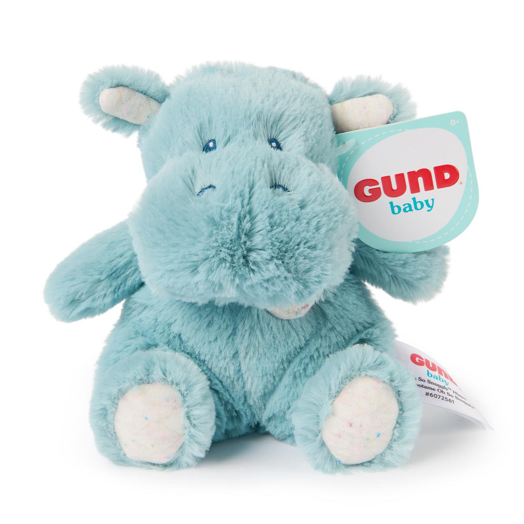 Oh So Snuggly Littles: Hippo, 7"
