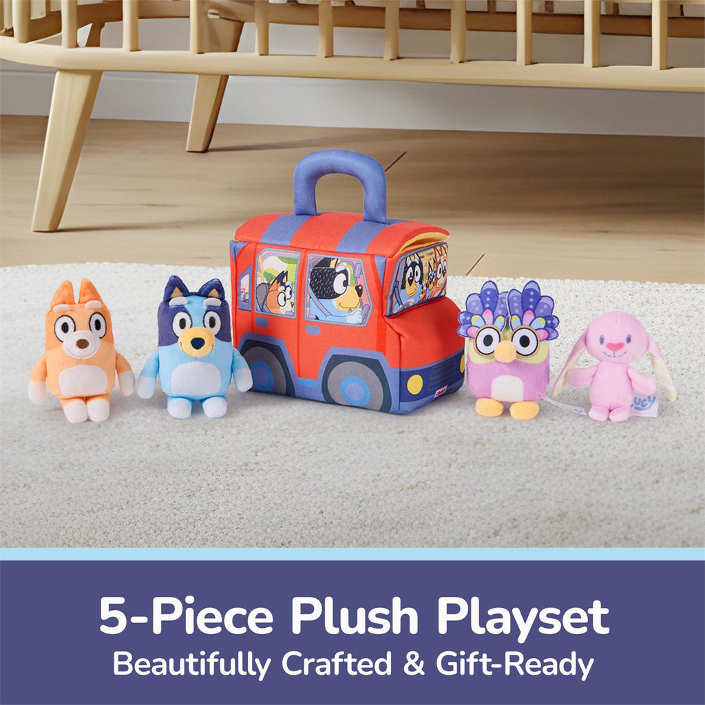 Bluey 5-Piece Playset, 7"