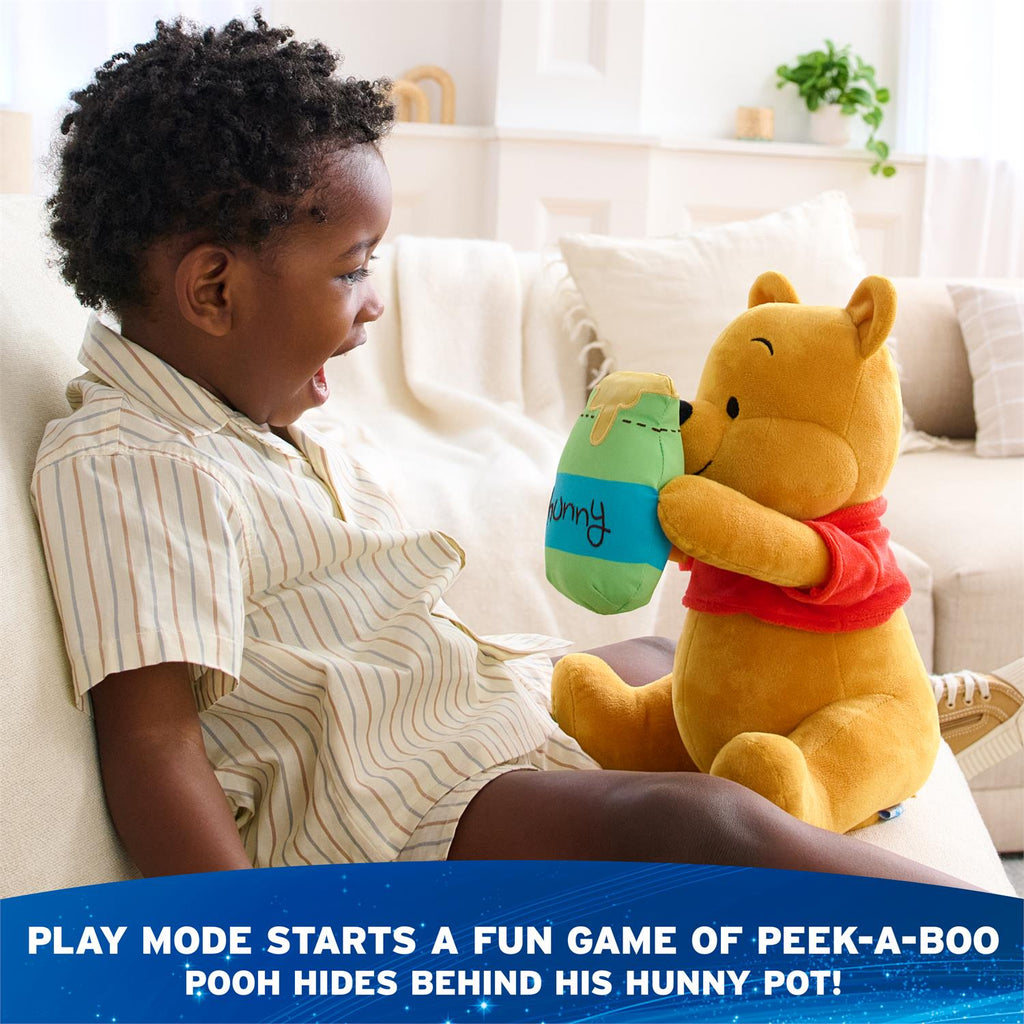 Peek-a-Boo Winnie the Pooh Animated Plush, 11"