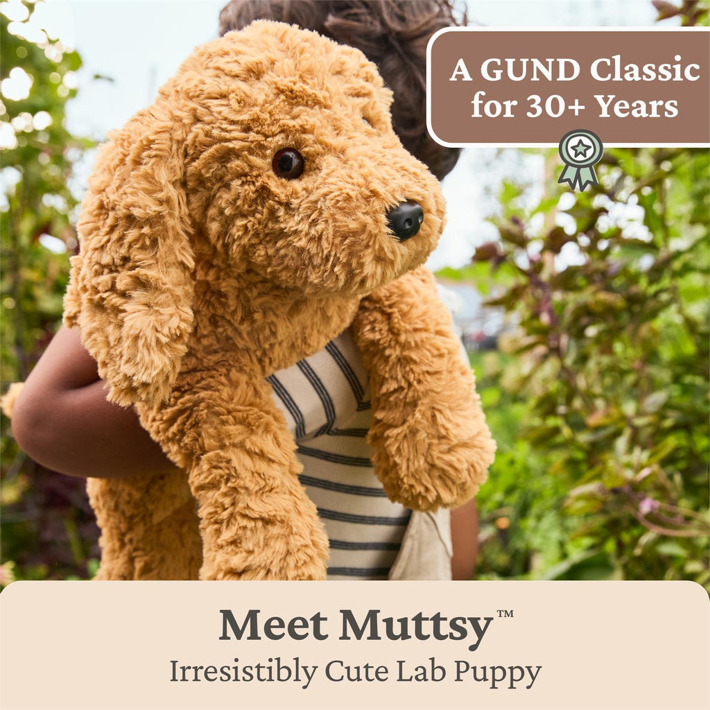 GUND Forever Friends Promise: Muttsy Puppy 14"