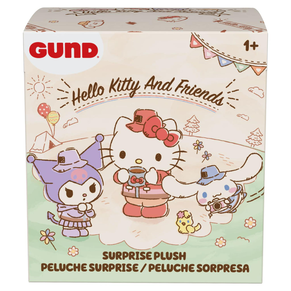 Hello Kitty and Friends Camping Surprise Box, 3.5"