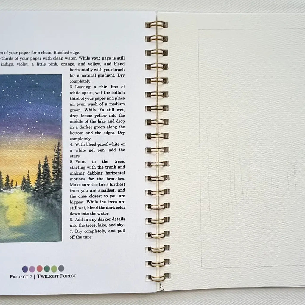 Landscapes Watercolor Workbook