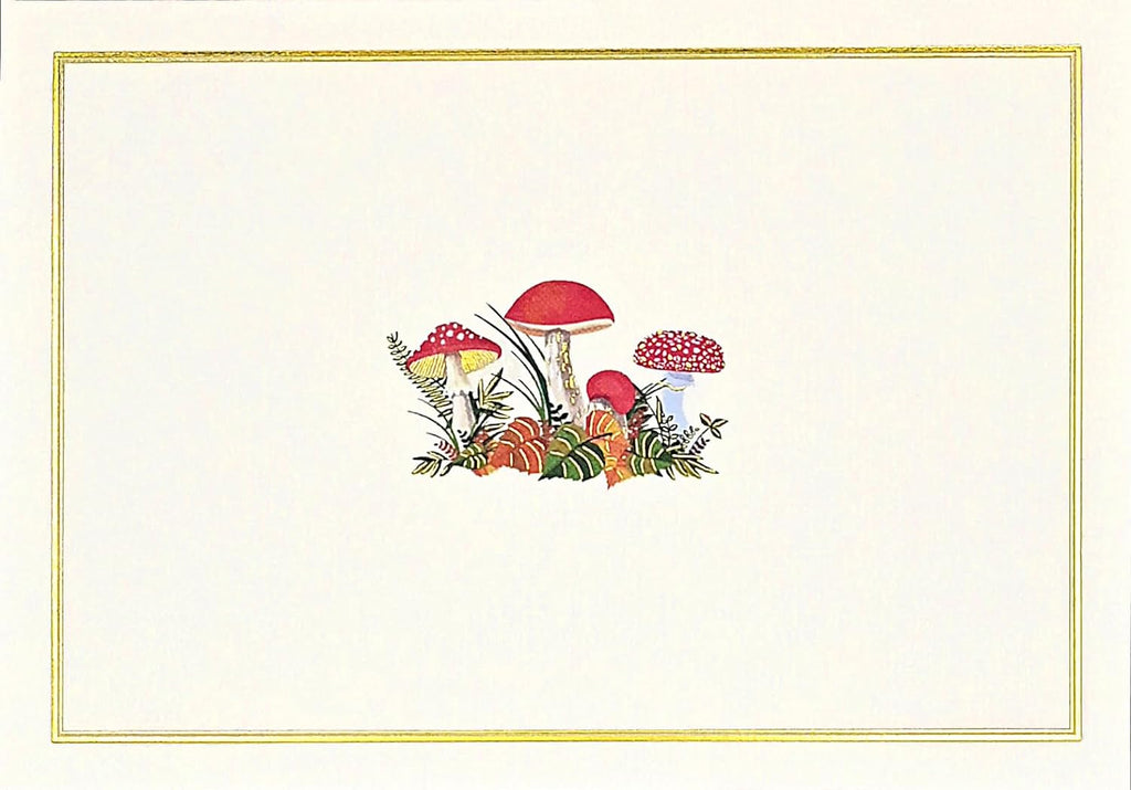 MUSHROOMS NOTE CARDS