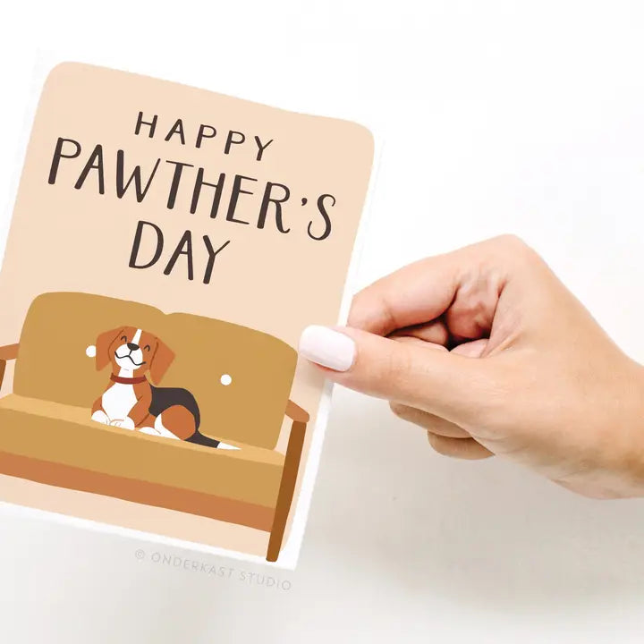Happy Pawther's Day Greeting Card
