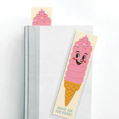 Have An Ice Read Ice Cream Laminated Bookmark