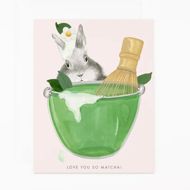 Love You So Matcha! A2 Greeting Card