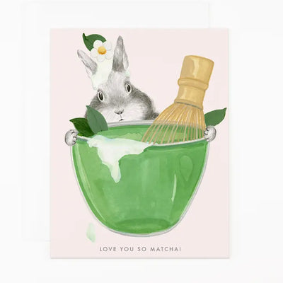 Love You So Matcha! A2 Greeting Card