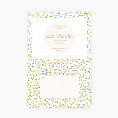 Confetti / Letter Writing Set