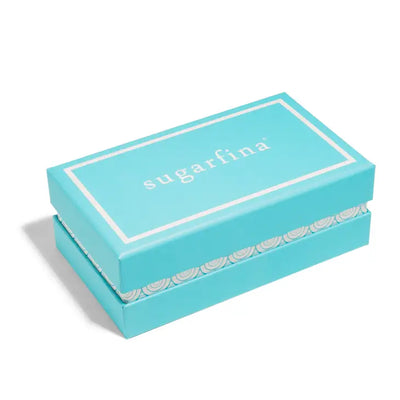 SUGARFINA AQUA + WHITE - 2PC CANDY BENTO BOX