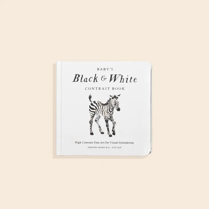 BLACK AND WHITE CONTRAST BOOK FOR BABY