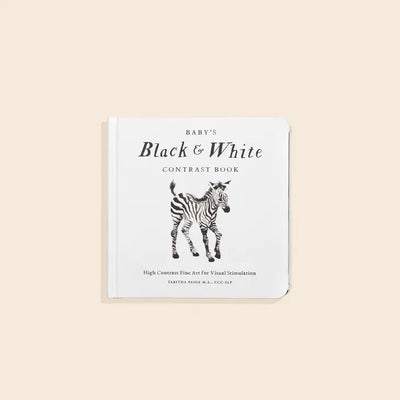 BLACK AND WHITE CONTRAST BOOK FOR BABY