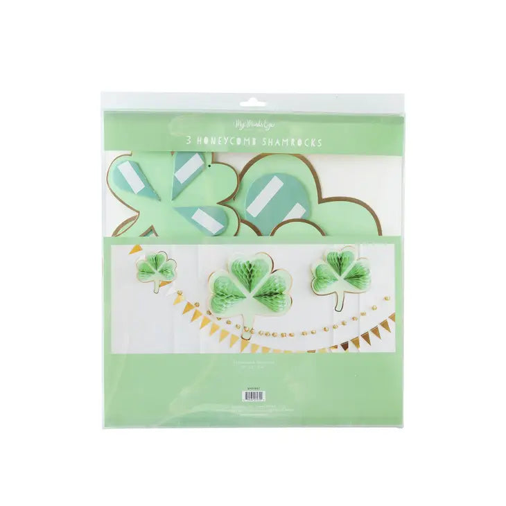 HANGING SHAMROCK HONEYCOMB