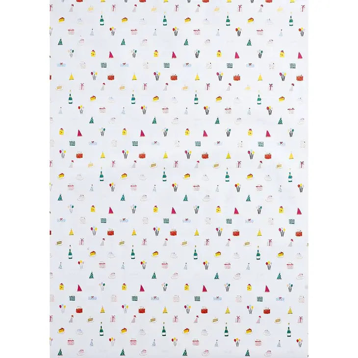 TINY BIRTHDAY DELIGHTS STONE WRAPPING PAPER