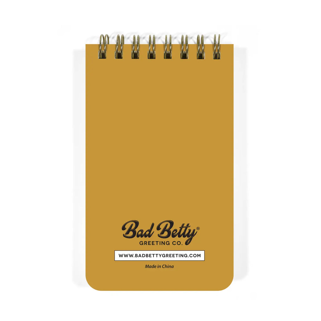 Coulda, Woulda, Shoulda, Didn't - 3x5 Spiral Memo Notepad