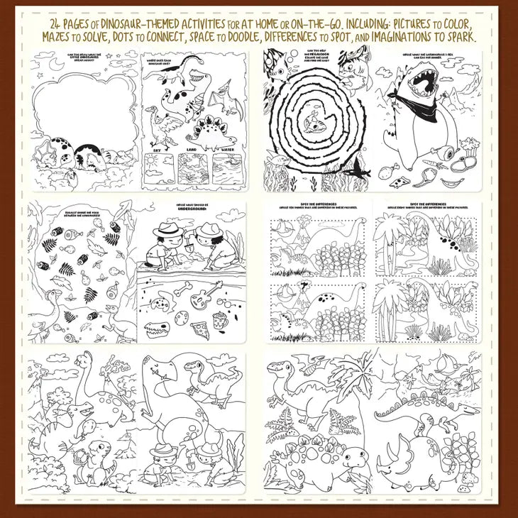 LITTLE BOOK OF BIG FUN - DINOSAUR WORLD