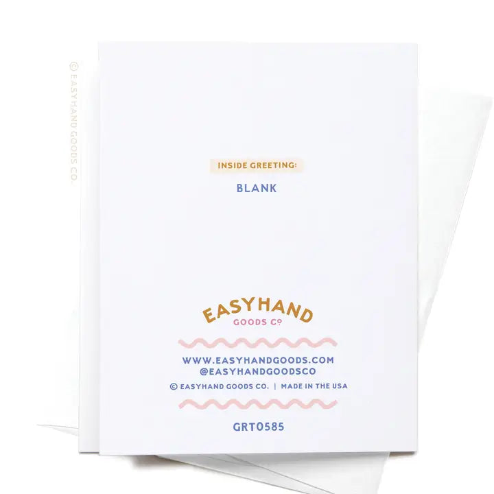 Hooray Confetti Popper Greeting Card