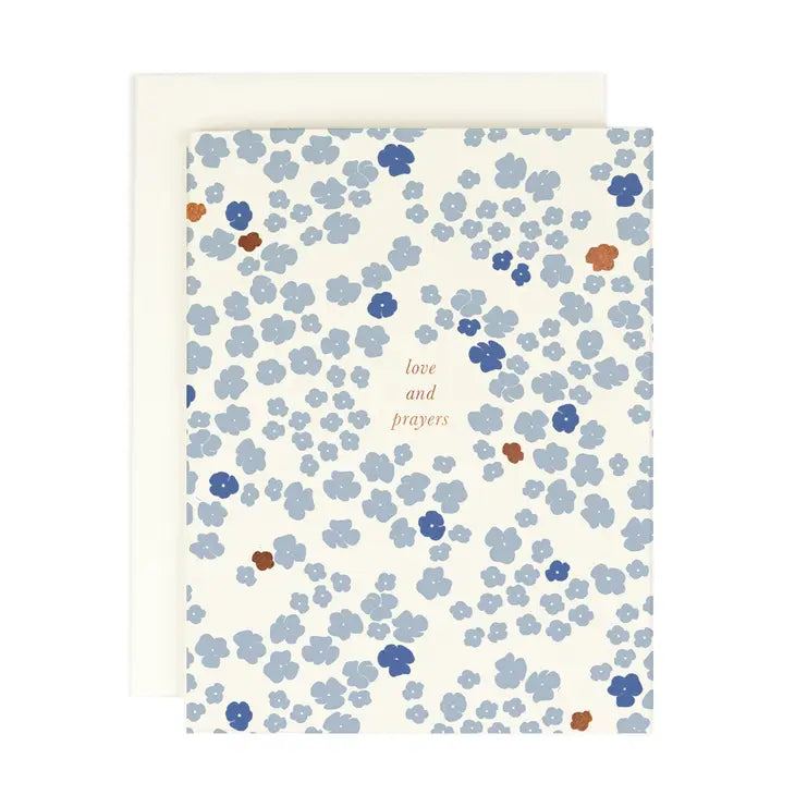 LOVE AND PRAYERS - CARD