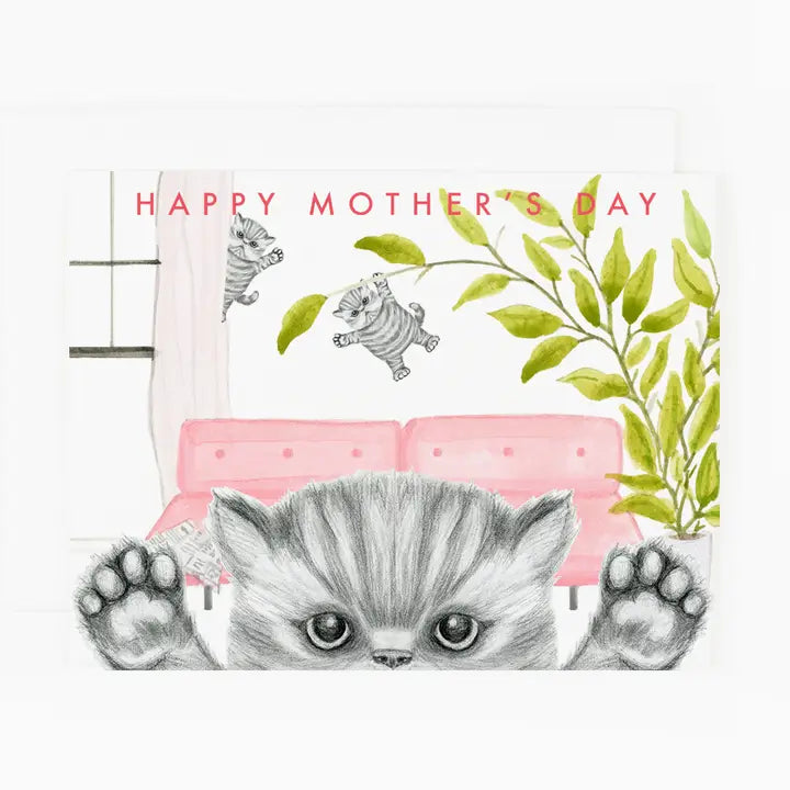 Naughty Kittens Card