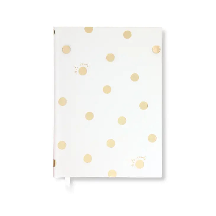 GOLD DOT WITH SCRIPT, DAILY TO-DO PLANNER
