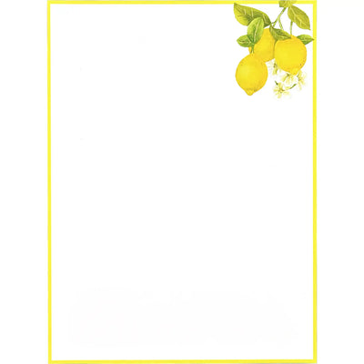Amalfi Lemons Boxed Stationery