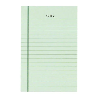Green Notes 4x6 Notepad