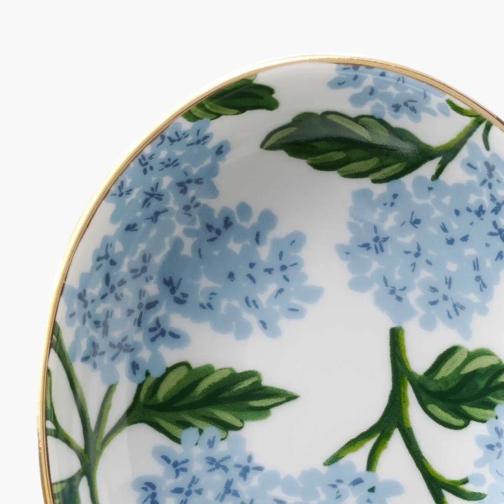 Hydrangea Porcelain Spoon Rest