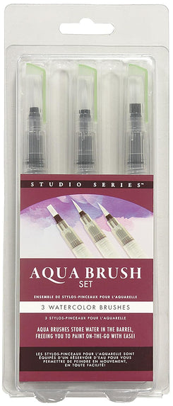 STUDIO SERIES AQUA BRUSHES (SET OF 3)