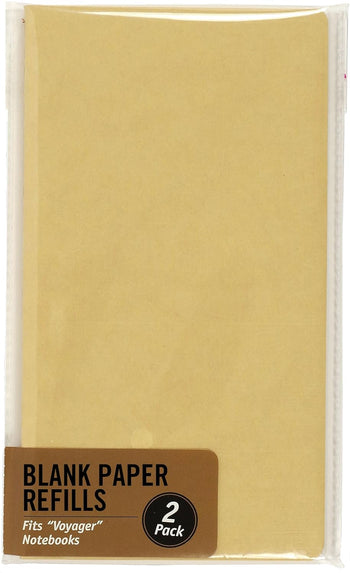 VOYAGER NOTEBOOK BLANK PAPER REFILL