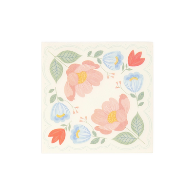Floral Corner Napkins