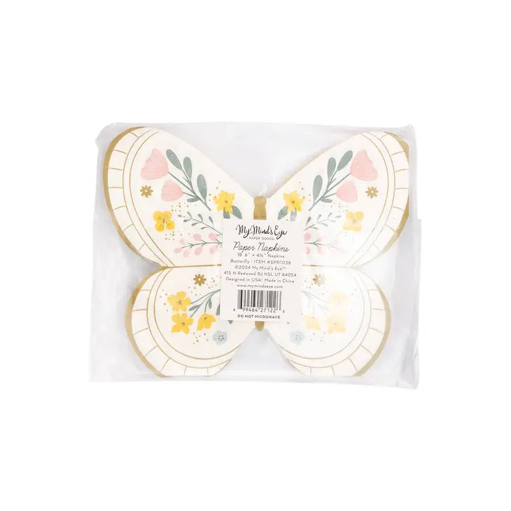 BUTTERFLY NAPKINS