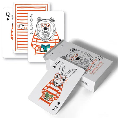 WELL-READ PLAYING CARDS