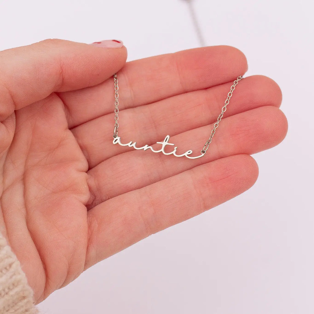 "Auntie" Necklace
