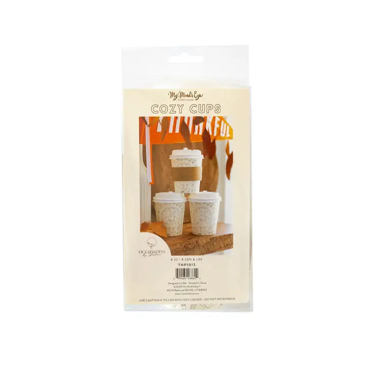 HARVEST COLORING COZY TO GO CUP