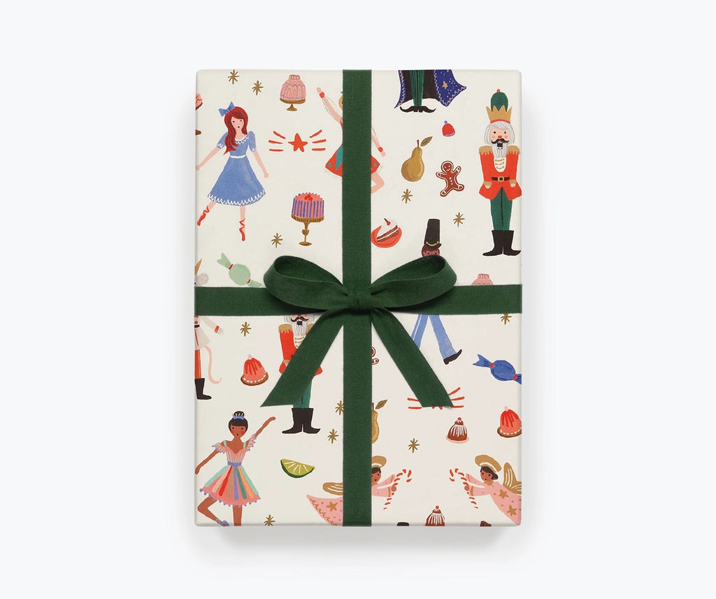 Rifle Paper Nutcracker Wrapping Sheets