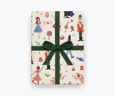 Rifle Paper Nutcracker Wrapping Sheets