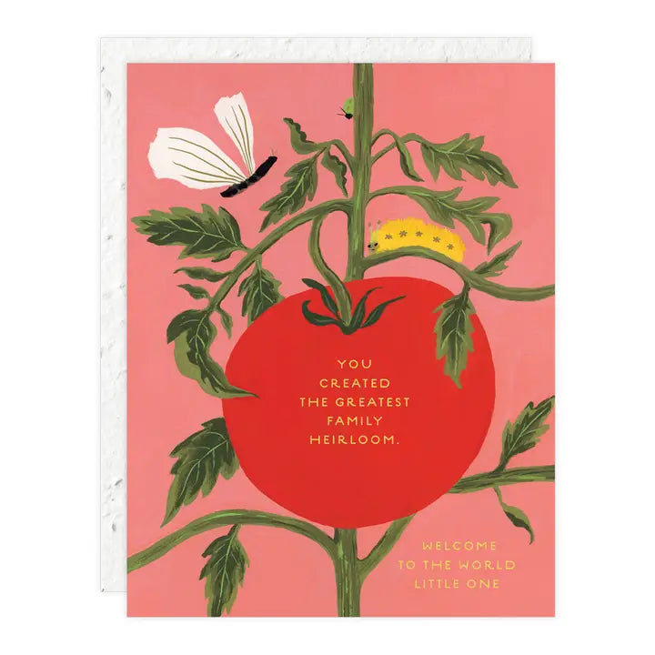 Plantable Card - Heirloom - Baby Card