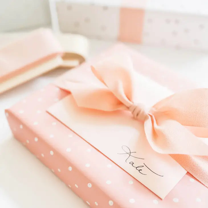 ROSE IMPERFECT DOT - GIFT WRAP ROLL