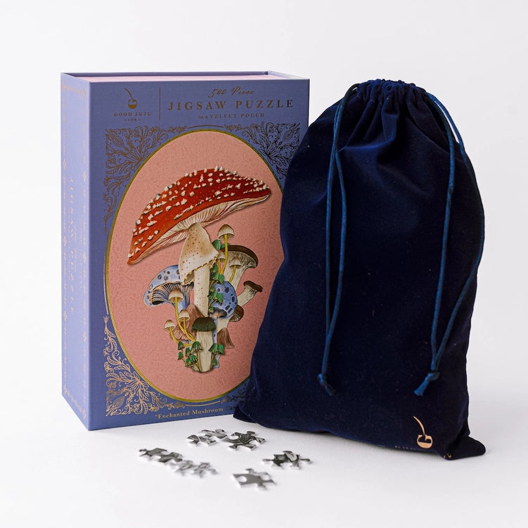 ENCHANTED MUSHROOM CAMEO PUZZLE