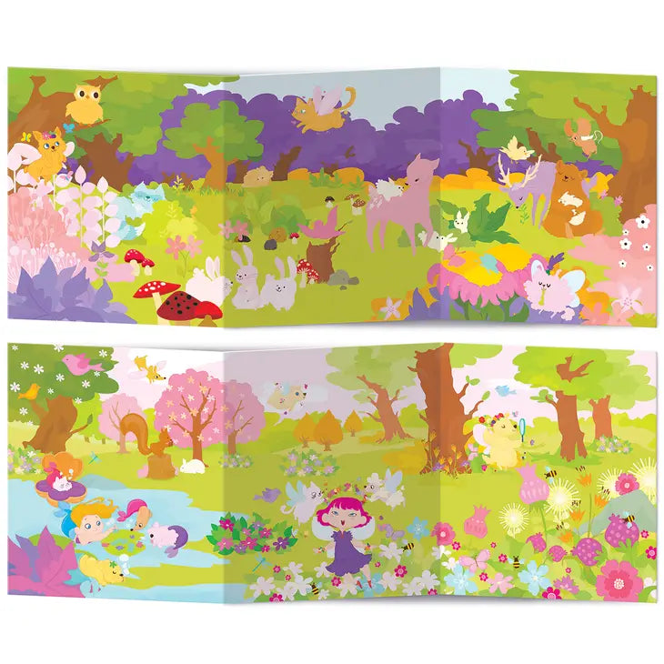 STICKER ACTIVITY TOTE - FAIRY GARDEN