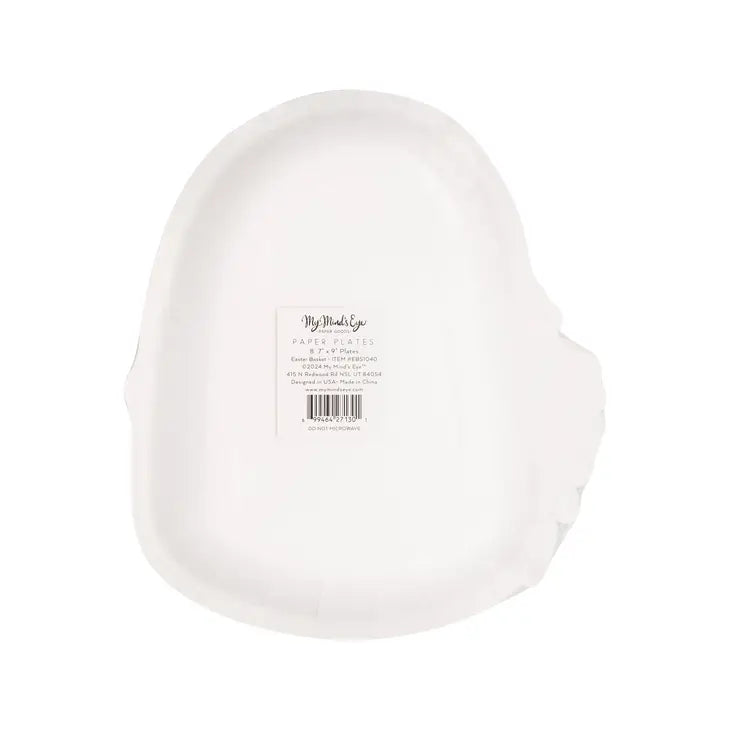EASTER BASKET PLATE