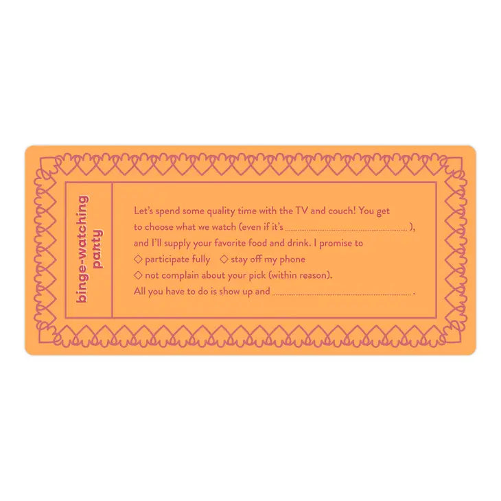 FILL IN THE LOVE BESTIE VOUCHERS