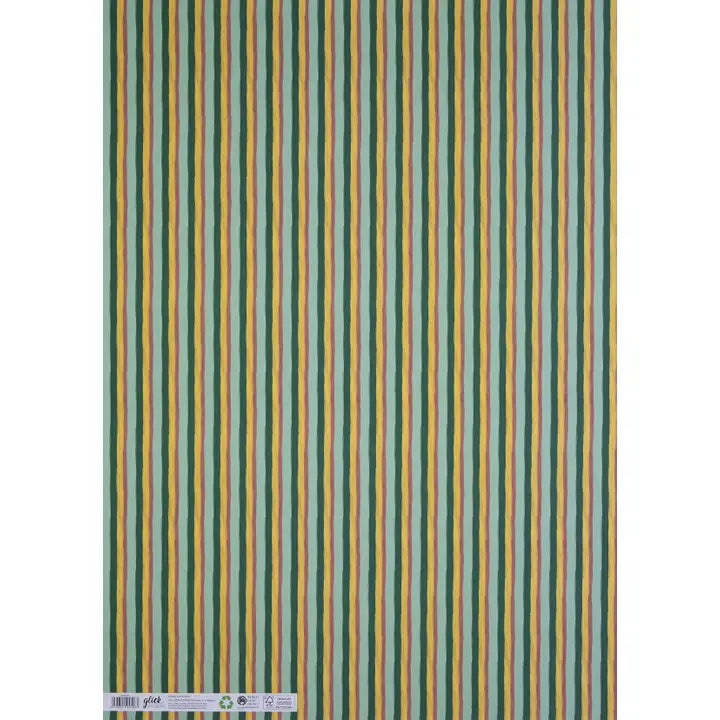 WRAP KATE MCFARLANE AVOCADO / STRIPES