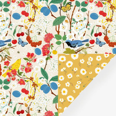 Tree Chatter | Double Sided Wrapping Paper Single Sheets