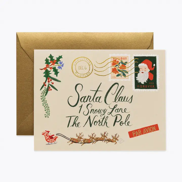 Boxed Set of Santa Letter Cards