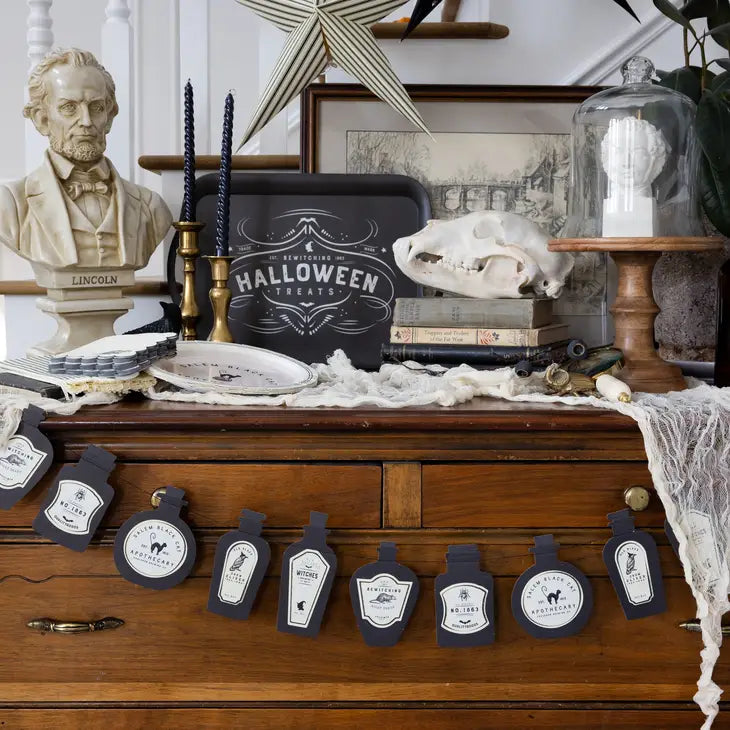 SALEM APOTHECARY HALLOWEEN TREATS REUSABLE BAMBOO TRAY - FINAL SALE
